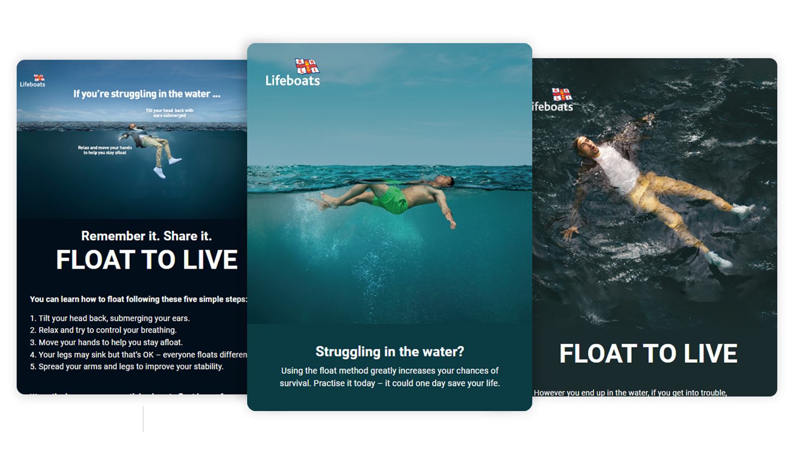 Email Library Campaign: Float to Live